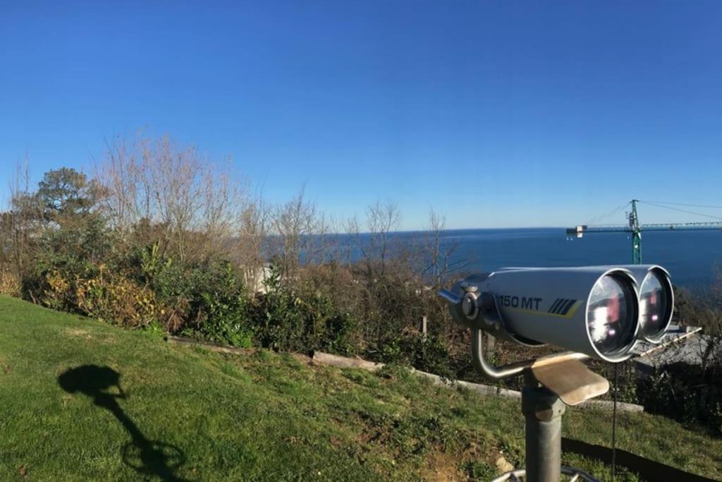 Suite En El Faro De Hondarribia, Con Vistas Luaran gambar