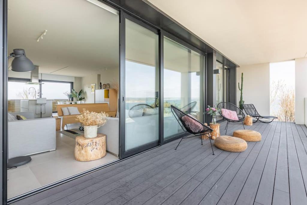 Suite En El Faro De Hondarribia, Con Vistas Luaran gambar