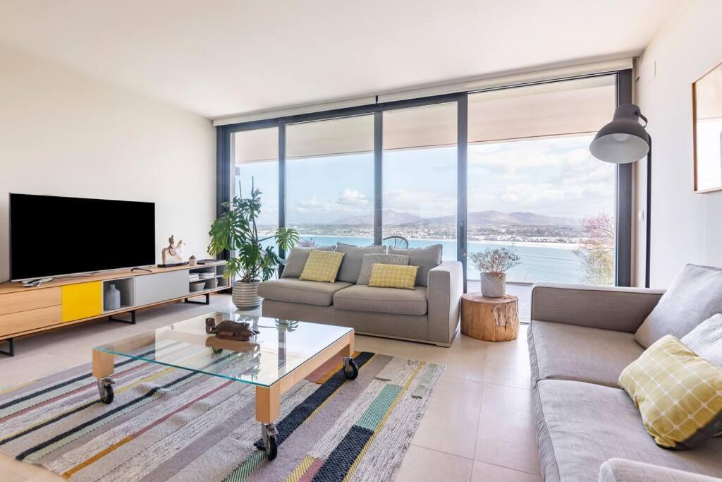 Suite En El Faro De Hondarribia, Con Vistas Luaran gambar