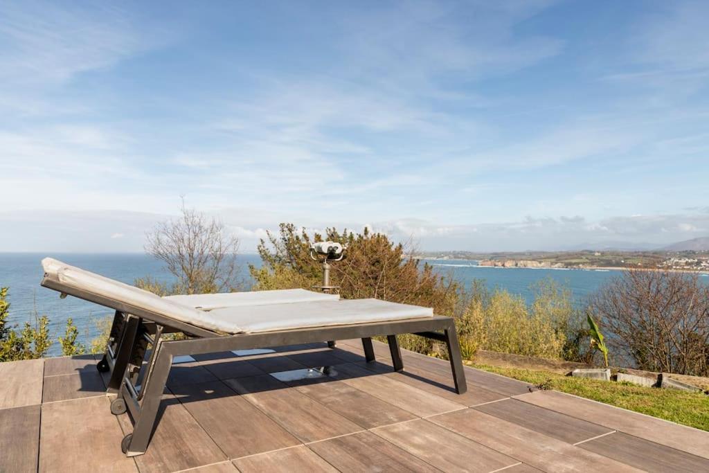 Suite En El Faro De Hondarribia, Con Vistas Luaran gambar